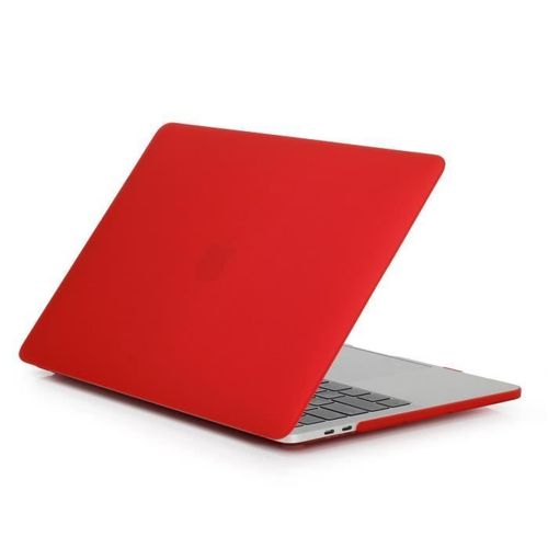 XM Pour Neuf MacBook Pro 16 Pouces Coque Modèle A2141 (2020 - 2019 Libération ) Étui Housse Mat Rigide Coque de Protection -rouge