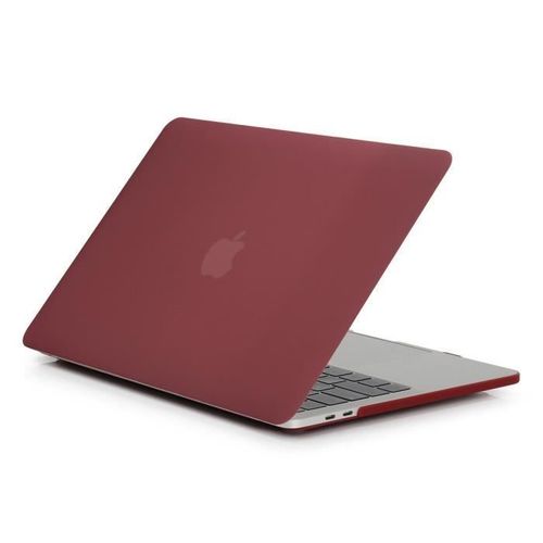 XM Pour Neuf MacBook Pro 16 Pouces Coque Modèle A2141 (2020 - 2019 Libération ) Étui Housse Mat Rigide Coque de Protection -wine
