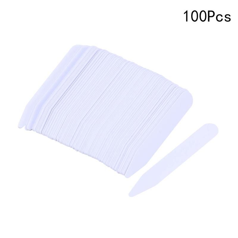 Plastique blanc chemise col raidisseurs Choix de 4 tailles haute qualité reste OS 