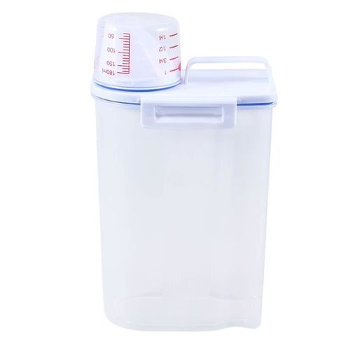 Xm 2 Pc Conteneur D'aliments Pour Animaux De Compagnie Multifonctionnel Non Toxique Utilitaire Conteneurs Distributeur D'aliment