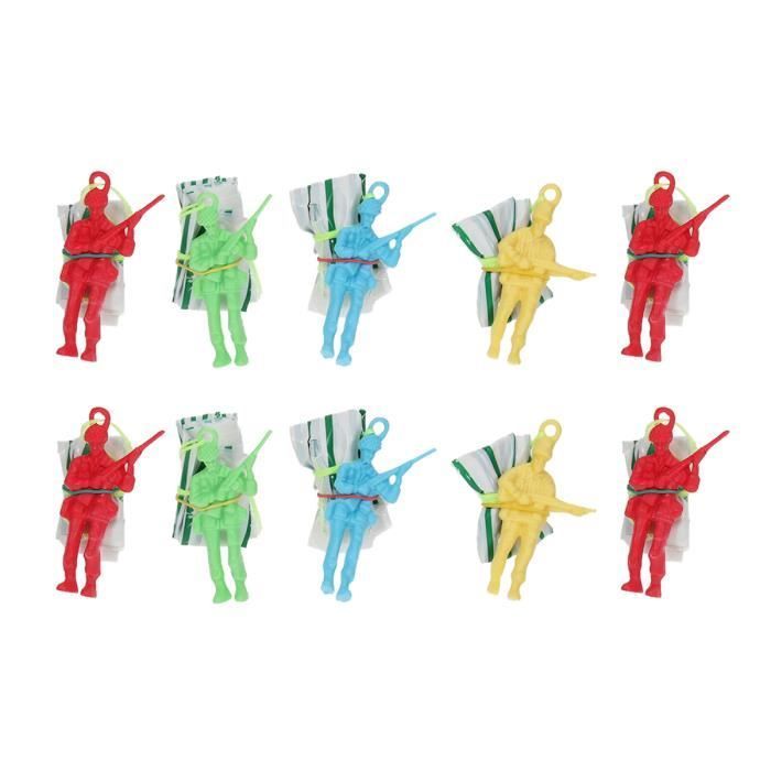 Xm 10 Pcs Parachute Jouet Pratique Durable Lger Solider En ...