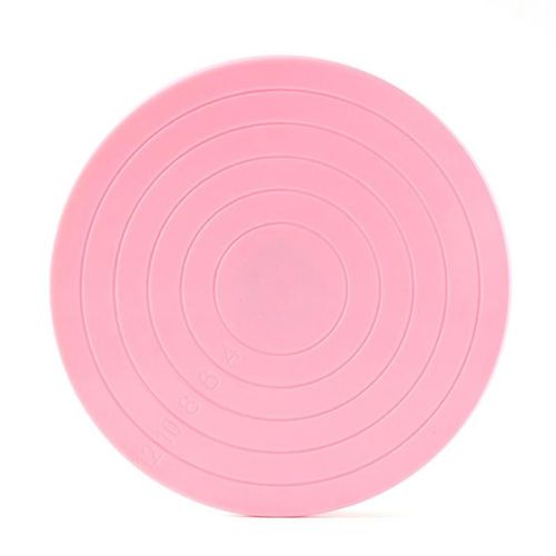 YY Plateau tournant pour gâteaux en plastique 5.5 pouces support rond de décoration pour gâteaux plaque de Table rotative pour gâteaux cuisine outil de cuisson outils pour gâteaux