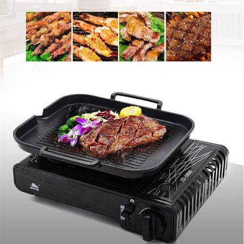 YY 1PC cuisinière à Induction spécial cuisson casserole sans fumée Barbecue Pot ménage Barbecue gril plaque multi-fonctionnelle poêle pour la maison