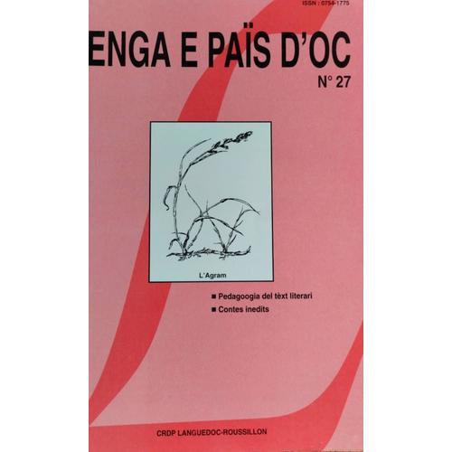 Lenga E Pais D'oc 27 Revista Pedagogica En Occitan