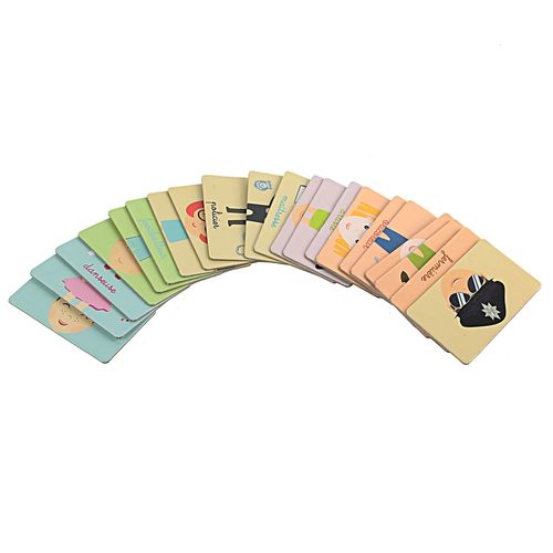 27 Cartes Éducatives En Coffret - Les Chiffres Et Les Métiers