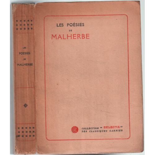 Les Poésies De Malherbe (Édition Originale 1926)