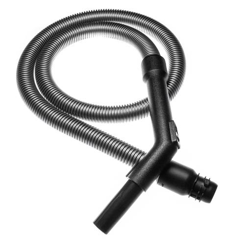 vhbw Tuyau d'aspirateur avec raccord circulaire 32mm compatible avec Philips FC8606D, FC8607, FC8608, FC860801, FC860802 aspirateur, avec poignée