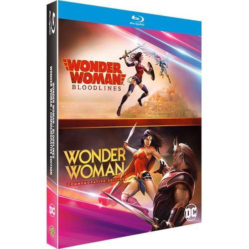 Wonder Woman : Bloodlines + Wonder Woman (Commemorative Edition) - Pack - Blu-Ray