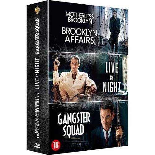 Coffret 3 Films : Brooklyn Affairs + Gangster Squad + Live By Night - Pack