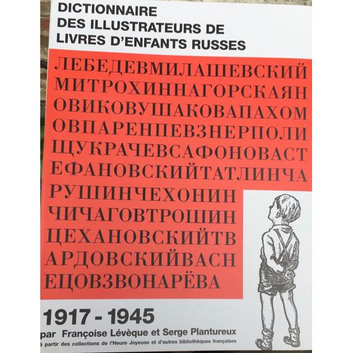 Dictionnaire Des Illustrateurs De Livres D'enfants Russes
