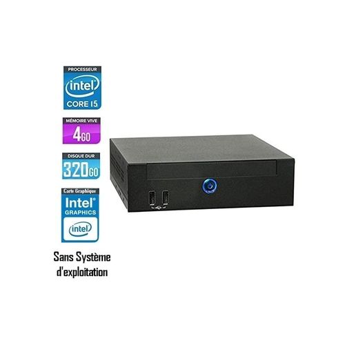 AOPEN DE67-HAI FS DESKTOP PC - GRADE CCore i5-2.6 GHz 4 Go 320 Go Go Intel HD Graphics WIFI Clavier+souris compatible AZERTY