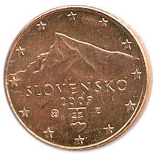 Pièce 1 Centime DEuro Slovaquie