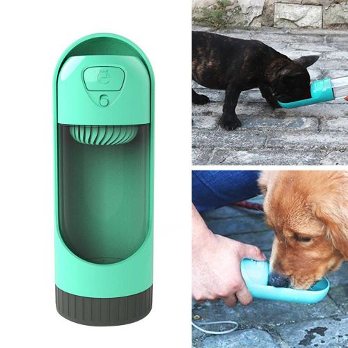 Xm Bouteille D'eau Portable Pour Chien De 300ml Distributeur Pour Bol À Boire Extérieur