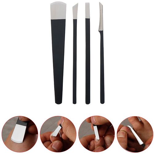 Xm Pédicure Manucure Nettoyant Pour Ongles Cuticule Toilettage Peau Morte Rabot Beauté Soin Des Pieds Outil Livraison Directe 