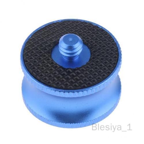 Blesiya Adaptateur Convertisseur 4x1/4 "mâle à 3/8" Femelle Pour Trépied Monopode Caméra Bleu comme décrit