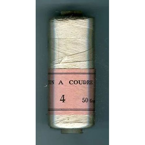 Bobine De " Coton - A Coudre - N°4 - 50 Grammes"