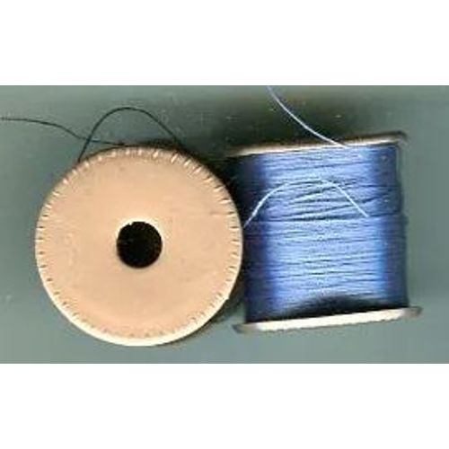 Lot De 2 Bobines De Fil - Couleurs Bleu Ciel Et Marine