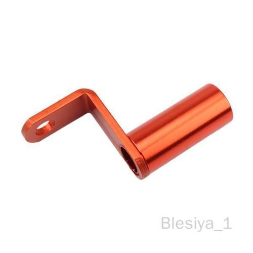 Blesiya Support De Barre D'extension De Rétroviseur Latéral De Moto, 4 Pièces, Pour Téléphone Orange 90x49mm