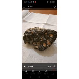 Une Pierre Meteorite