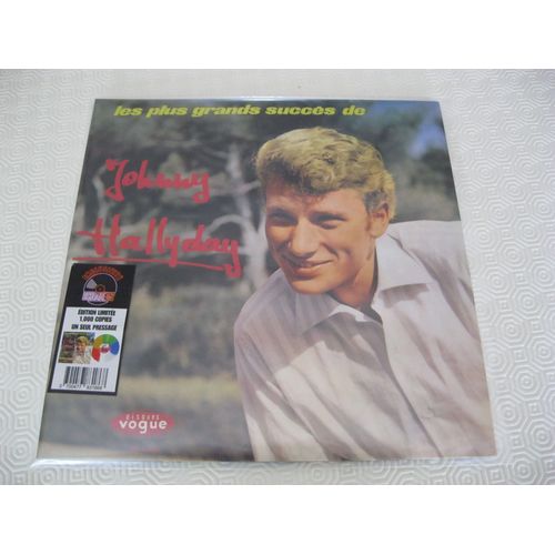 Les Plus Grands Succès De Johnny Hallyday (Disque Multicouleur À Tirage Très Limité 1000 Ex.): Souvenirs, Souvenirs - T'aimer Follement - Laisse Les Filles - Kili Watch - Je Cherche Une Fille - Etc...
