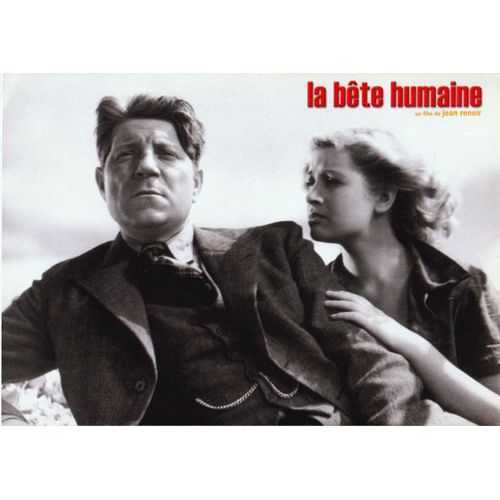 La Bête Humaine : Photo D'exploitation Cinématographique - Format 21x29,5 Cm - De & Avec Jean Renoir Avec Jean Gabin, Simone Simon, Fernand Ledoux, Julien Carette, Gérard Landry - 1938 Ressortie 2013