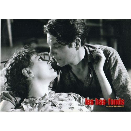 Les Bas-Fonds : Photo D'exploitation Cinématographique - Format 21x29,5 Cm - De Jean Renoir Avec Jean Gabin, Suzy Prim, Louis Jouvet - 1936 Ressortie 2013 #