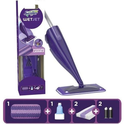 Kit De Démarrage Système De Spray Tout-En-Un, Swiffer WetJet