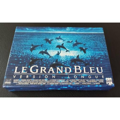 Le Grand Bleu (Version Longue Durée 168' ) Coffret + Vhs/V.H.S. + Livret - Boutique Axonalix