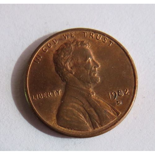 1 Cent Usa Lincoln Memorial Penny Année 1982 Atelier D Usa_42
