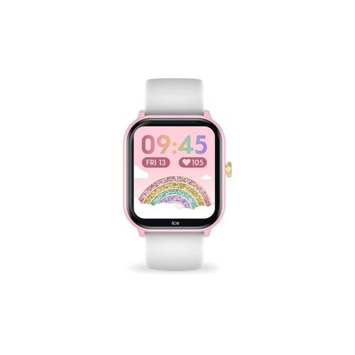 Montre Connectée Icewatch Ice Smart Junior 2.0 Rose Blanc