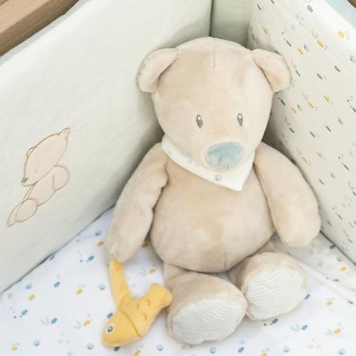 Peluche Jules L'ours Polaire 30 Cm - Nattou