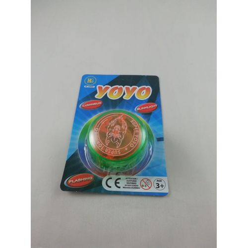 Yoyo Magique Lumineux Magic Ball Jouet Avec Motif Pour Enfant Vert
