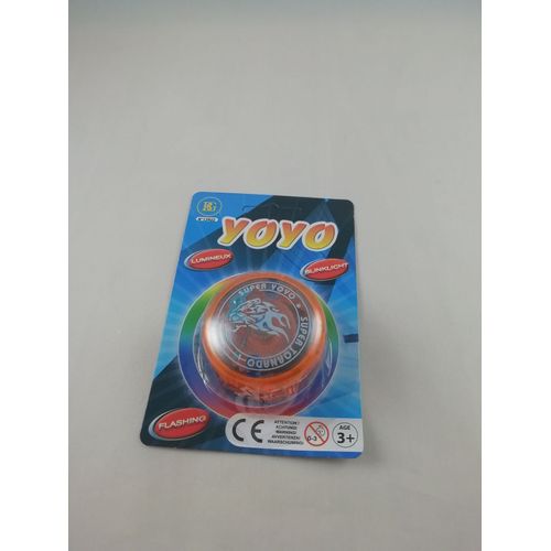 Yoyo Magique Lumineux Magic Ball Jouet Avec Motif Pour Enfant Orange
