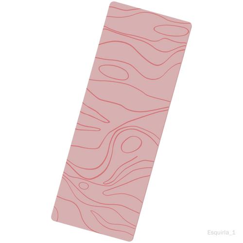 Tapis De Yoga Portable, Léger Et Pliable, Pour Entraînement Pilates, Voyage Rose