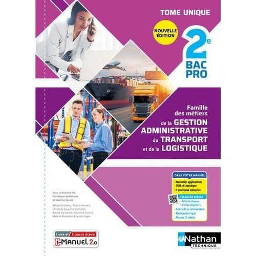 Famille Des Métiers De La Gestion Administrative Du Transport De La Logistique 2de Bac Pro