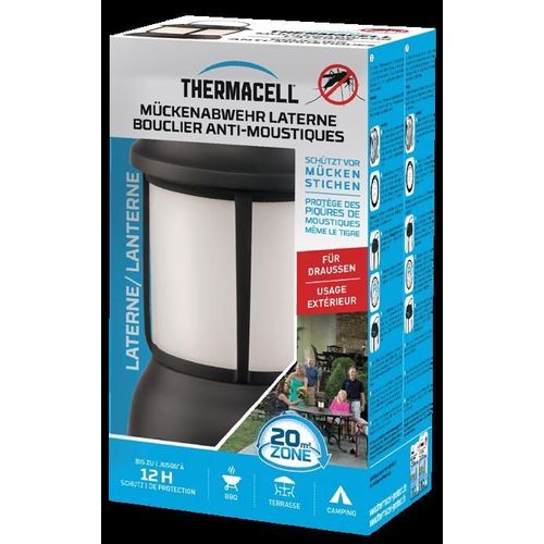 Appareil anti-moustiques et moustiques tigre sans fil - Lanterne noire - 20m² de protection