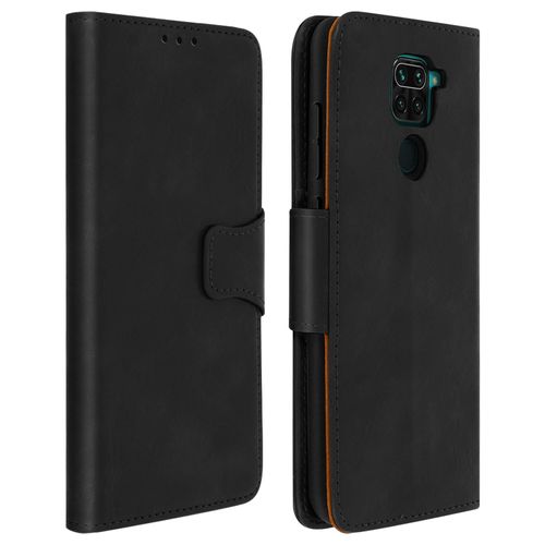 Housse Redmi Note 9 Étui Folio Porte-Carte Fonction Support Vintage