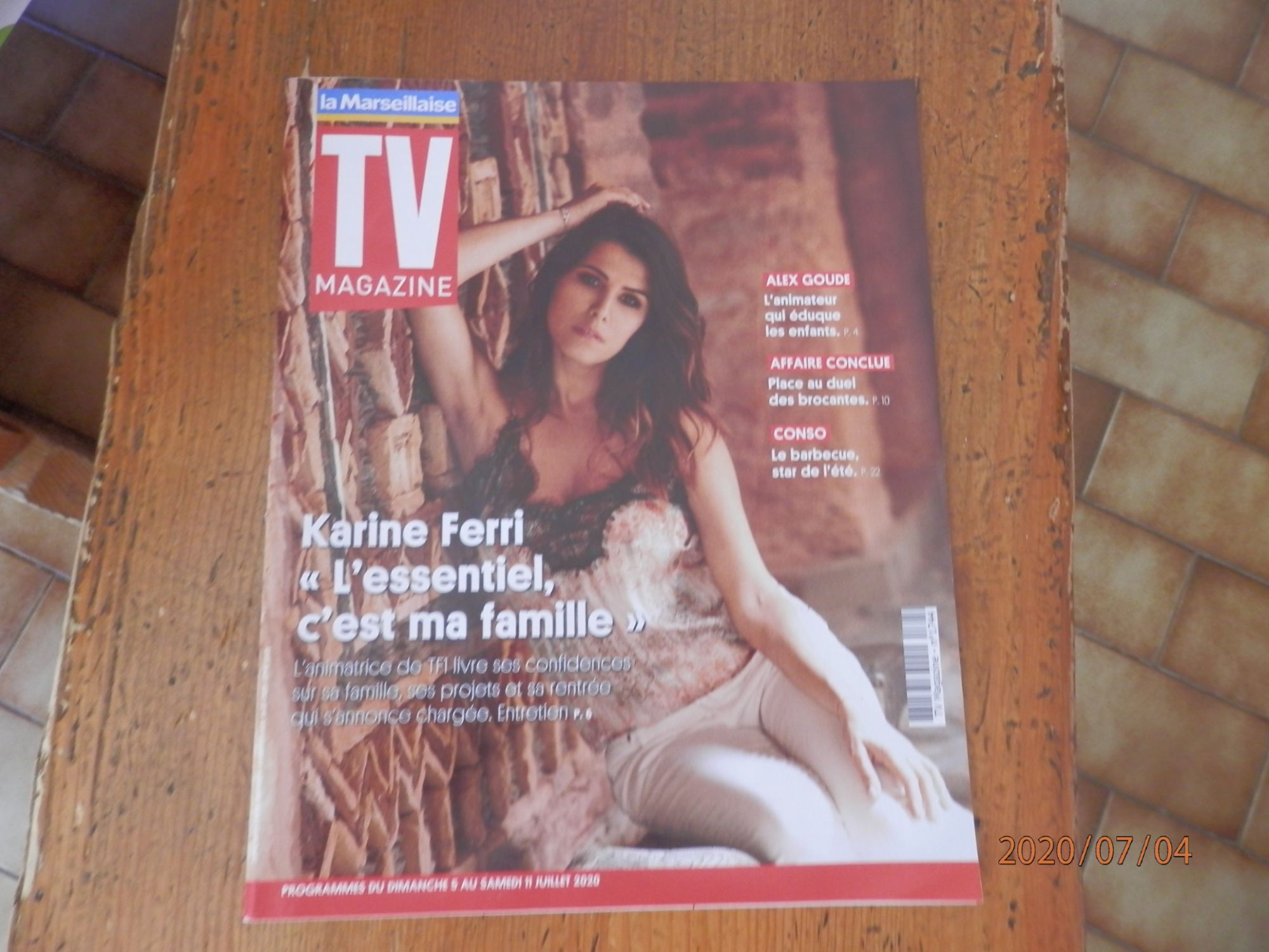 TV Magazine 1744 : Karine Ferri LEssentiel, CEst Ma Famille | Rakuten