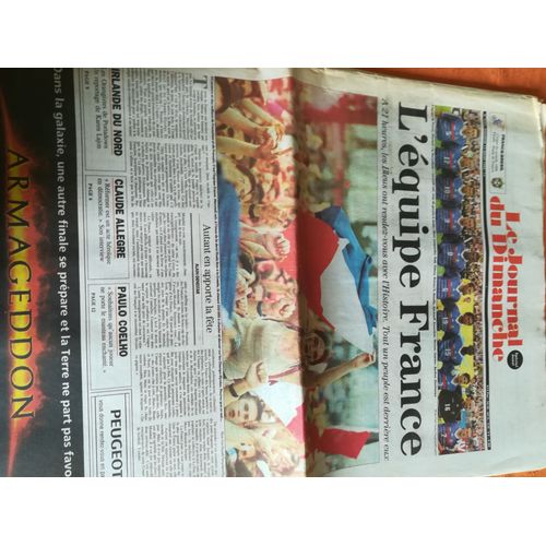 Le Journal Du Dimanche L Équipe France
