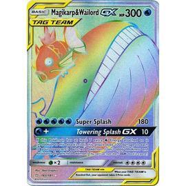 Pokemon - Carte Pokémon Doré - ANGLAISE US Neuf Magikarp GX