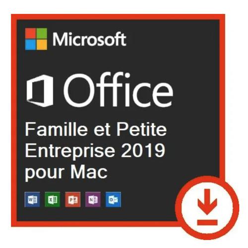 Microsoft Office 2019 Famille Et Petite Entreprise Pour Mac - En Téléchargement