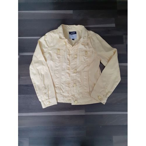 Veste Jean Jaune 10 Ans Kiabi