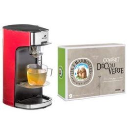 Machine à thé Tea Time & Coffret Découverte Coloris Rouge