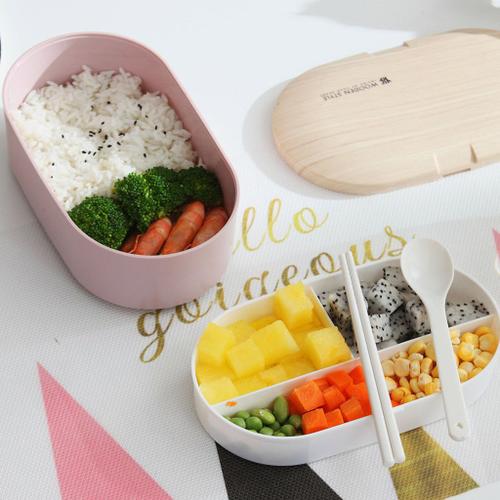 Xm Conteneur De Stockage Des Aliments Micro-Ondes Boîte À Déjeuner À Micro-Ondes Boîte À Bento En Bois Japonais Monocouche Nouveau Micro-Ondes Vaisselle