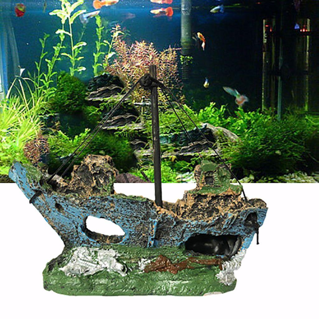 Décoration d'aquarium ornements de réservoir de poissons - Temu