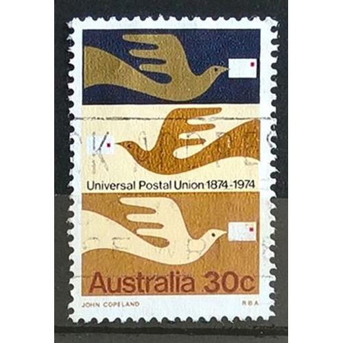 Australie, Timbre-Poste Y & T N° 543 Oblitéré, 1974 - Union Postal Universel