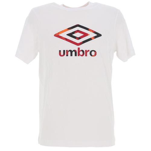 Tee Shirt Manches Courtes Umbro Bas Net Stac Lg Blanc