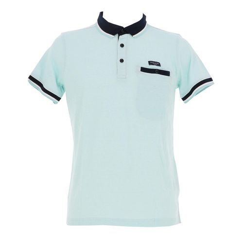 Polo Manches Courtes Deeluxe Drexler Po M M+ Bleu Ciel