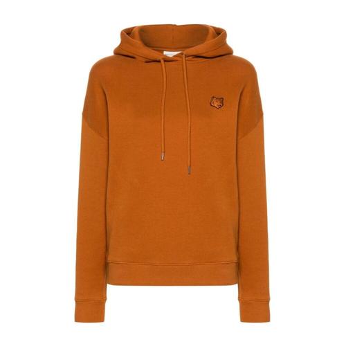 Maison Kitsuné - Sweatshirts & Hoodies > Hoodies - Brown