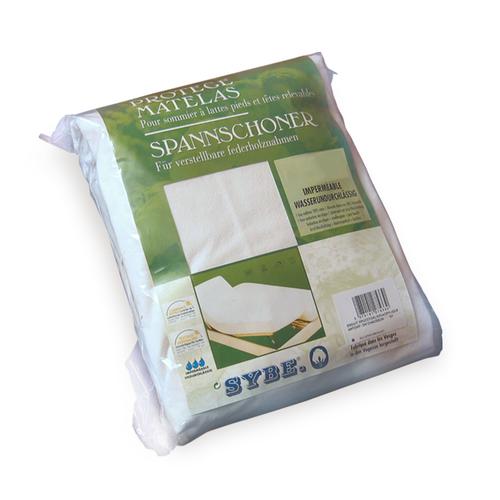 Protège Matelas Imperméable 2x100x220 Antony Spécial Lit Articulé Tpr Molleton Enduction Acrylique